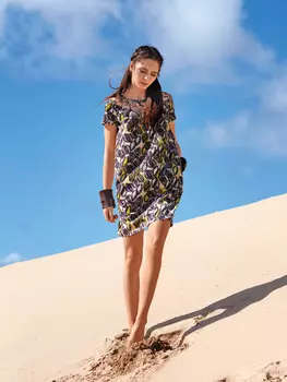 Выкройка: Платье прямого кроя