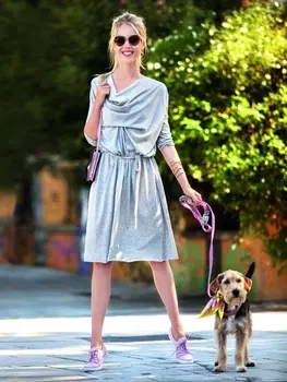 Выкройка: Платье прямого кроя