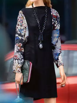 Выкройка: Платье прямого кроя