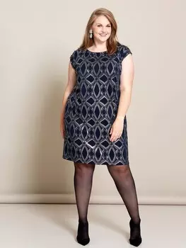 Выкройка: Платье прямого силуэта