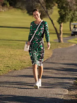 Выкройка: Платье прямого силуэта