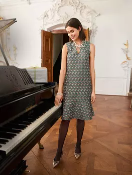 Выкройка: Платье прямого силуэта