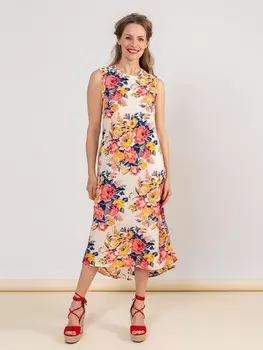 Выкройка: Платье расклешенного силуэта