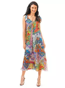 Выкройка: Платье расклешенного силуэта