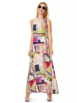 Выкройка: Платье расклешенного силуэта