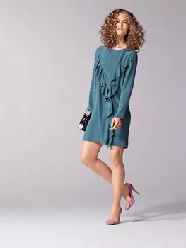 Выкройка: Платье расклешенного силуэта