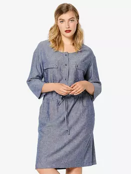 Выкройка: Платье рубашечного кроя