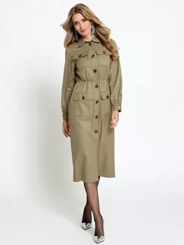 Выкройка: Платье рубашечного кроя