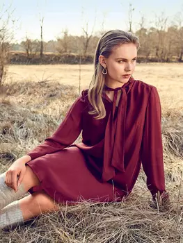 Выкройка: Платье рубашечного кроя