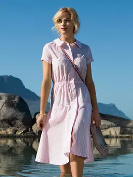 Выкройка: Платье рубашечного покроя