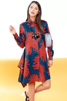 Выкройка: Платье рубашечного покроя