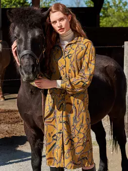 Выкройка: Платье рубашечного покроя