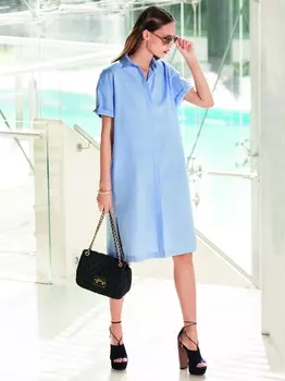 Выкройка: Платье-рубашка