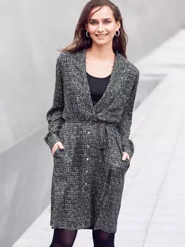 Выкройка: Платье-рубашка