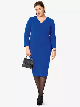 Выкройка: Платье с эффектом запаха