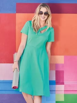 Выкройка: Платье с асимметричной горловиной