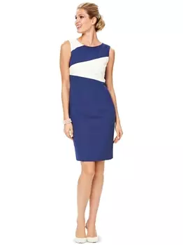 Выкройка: Платье с асимметричной линией талии