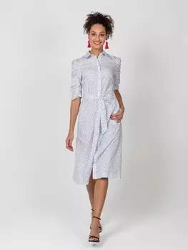 Выкройка: Платье с буфами на рукавах