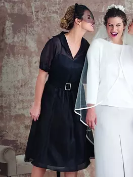 Выкройка: Платье с чехлом