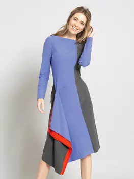 Выкройка: Платье с драпировками