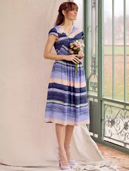 Выкройка: Платье с драпировкой