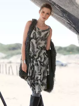 Выкройка: Платье с двойной юбкой