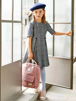 Выкройка: Платье с глубокими складками