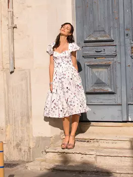 Выкройка: Платье с облегающим лифом