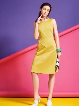 Выкройка: Платье с облегающим лифом