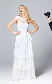 Выкройка: Платье с открытой спиной