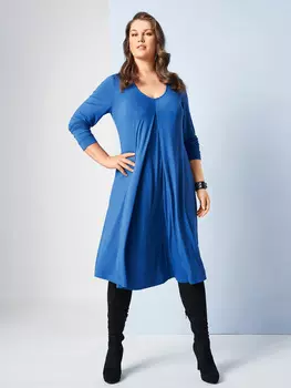 Выкройка: Платье с овальным вырезом