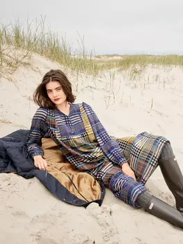 Выкройка: Платье с пластроном