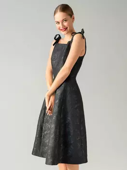 Выкройка: Платье с пышной юбкой