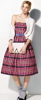 Выкройка: Платье с пышной юбкой