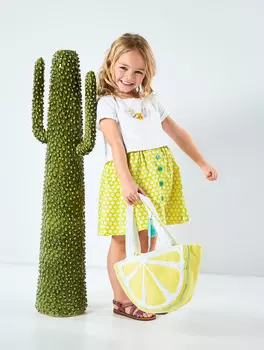 Выкройка: Платье с пышной юбкой для девочки