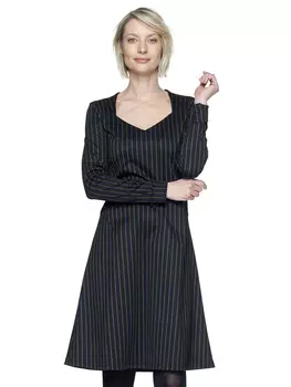 Выкройка: Платье с расклешенной юбкой