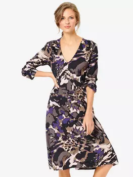 Выкройка: Платье с расклешенной юбкой