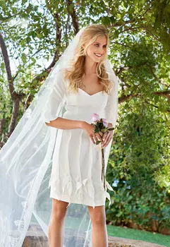 Выкройка: Платье с рельефными швами