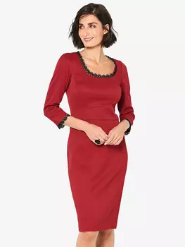 Выкройка: Платье с рукавами 3/4