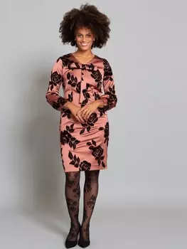 Выкройка: Платье с рукавами-баллон