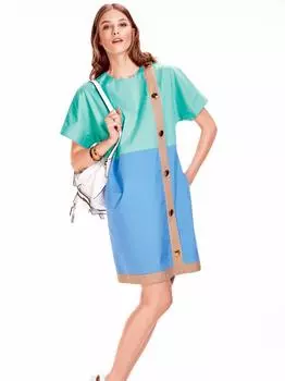 Выкройка: Платье с рукавами кимоно