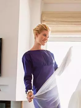 Выкройка: Платье с рукавами «летучая мышь»