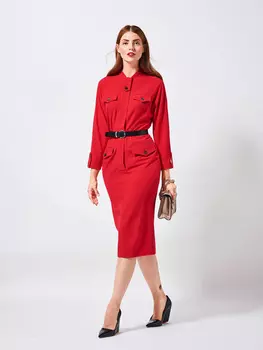 Выкройка: Платье с рукавами «летучая мышь»