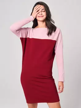 Выкройка: Платье с рукавами «летучая мышь»