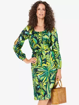 Выкройка: Платье с рукавами реглан