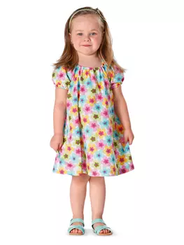 Выкройка: Платье с рукавами реглан