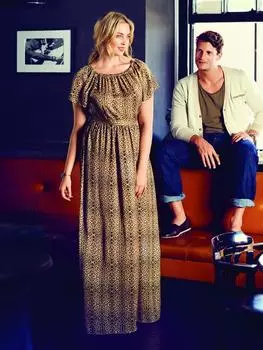 Выкройка: Платье с рукавами реглан