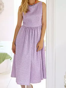 Выкройка: Платье с широкой юбкой