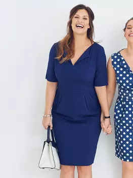 Выкройка: Платье с юбкой-тюльпан