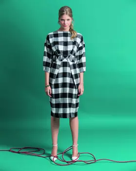 Выкройка: Платье с юбкой-тюльпан